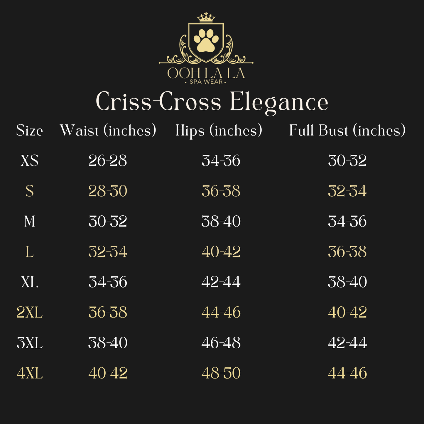 Criss-Cross Elegance Smock